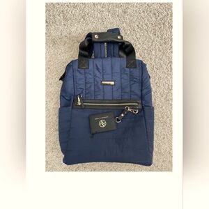 Adrienne Vittadini Backpack Laptop,  Color: Blue Navy